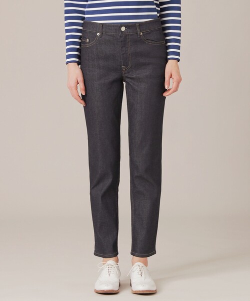 MACKINTOSH LONDON（マッキントッシュ ロンドン）の「ライトオンスデニムスキニーパンツ（デニムパンツ・レディース・ネイビー・36/38/40/42）」の7枚目の写真