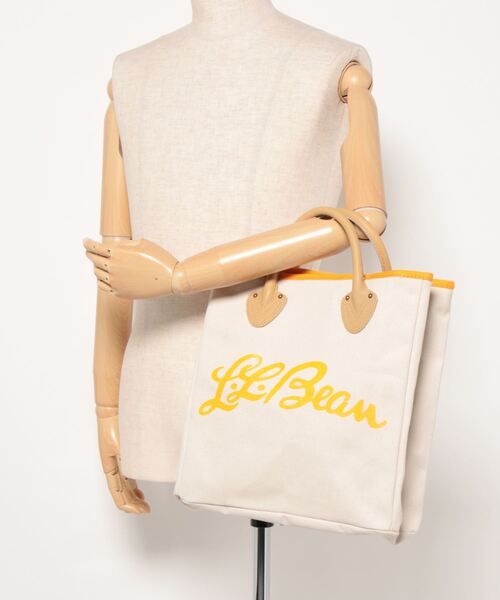 SALON adam et rope'（サロン アダム エ ロペ）の「【公式サイト限定】【L.L.Bean for SALON】別注スクエアトートバッグ（トートバッグ・レディース・キナリ・FREE）」の4枚目の写真