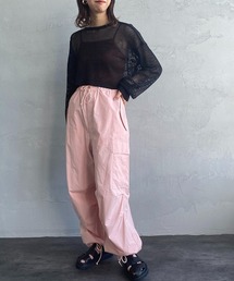【MORE 6月号掲載】[Jeans Factory Clothes/ジーンズファクトリークローズ] ワイドカーゴパンツ