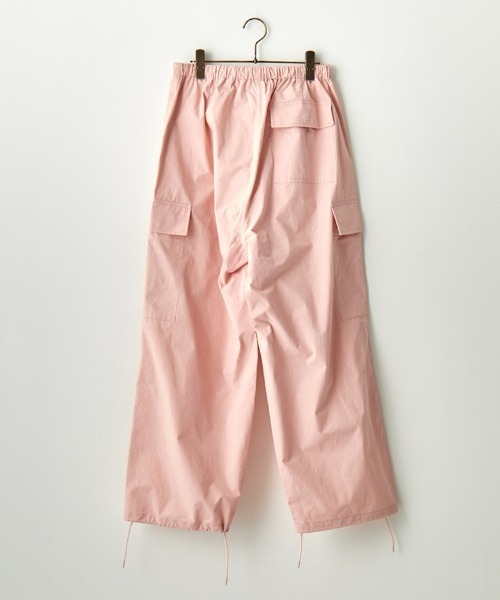 JEANS FACTORY Clothes（ジーンズファクトリークローズ）の「【MORE 6月号掲載】[Jeans Factory Clothes/ジーンズファクトリークローズ] ワイドカーゴパンツ（カーゴパンツ・レディース・ピンク/カーキ/ライトグレー/ブラック・F）」の8枚目の写真