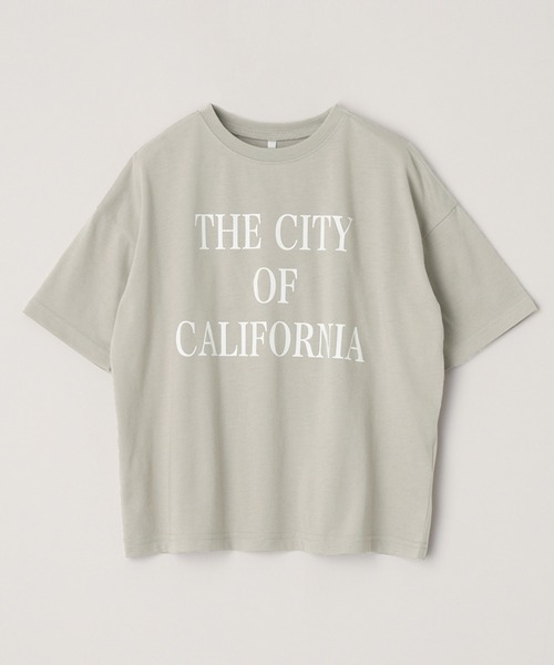 coca(coca)(コカ)の「キッズ 親子お揃いビッグシルエットプリントTシャツ(Tシャツ/カットソー・キッズ・ネイビー/チャコール/ベージュ/ホワイト・100/110/120/130/140)」の15枚目の写真