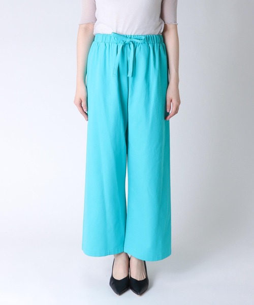 Cepica(セピカ)の「コットンカラーワイドパンツⅢ(その他パンツ・レディース・ネイビー/オフホワイト/ターコイズブルー/イエロー/ピンク/オレンジ/グリーン・FREE)」の22枚目の写真