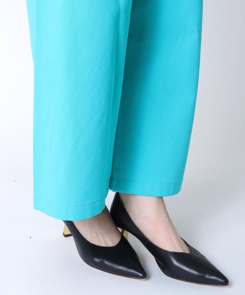 Cepica(セピカ)の「コットンカラーワイドパンツⅢ(その他パンツ・レディース・ネイビー/オフホワイト/ターコイズブルー/イエロー/ピンク/オレンジ/グリーン・FREE)」の17枚目の写真