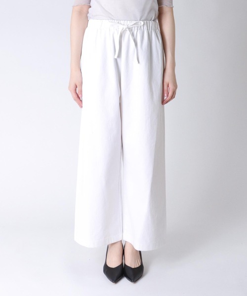 Cepica(セピカ)の「コットンカラーワイドパンツⅢ(その他パンツ・レディース・ネイビー/オフホワイト/ターコイズブルー/イエロー/ピンク/オレンジ/グリーン・FREE)」の10枚目の写真