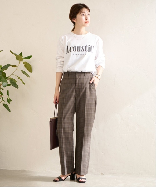 JOURNAL STANDARD(ジャーナルスタンダード)の「《追加5》ロゴロングTシャツ(Tシャツ/カットソー・レディース・ブラック系その他/ホワイト・FREE)」の13枚目の写真