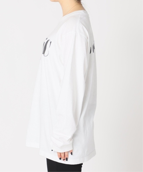 JOURNAL STANDARD(ジャーナルスタンダード)の「《追加5》ロゴロングTシャツ(Tシャツ/カットソー・レディース・ブラック系その他/ホワイト・FREE)」の22枚目の写真