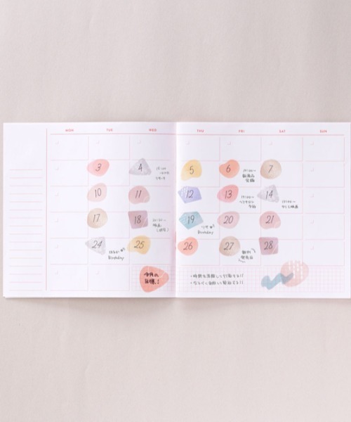 マステ」手帳デコ 水性ペンで書けるマスキングテープ（フレーク