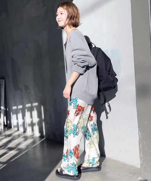 Spick & Span(スピックアンドスパン)の「≪WEB限定追加≫ミラノリブVネックニュアンスプルオーバー(ニット/セーター・レディース・チャコールグレー/ブルー系その他・FREE)」の15枚目の写真