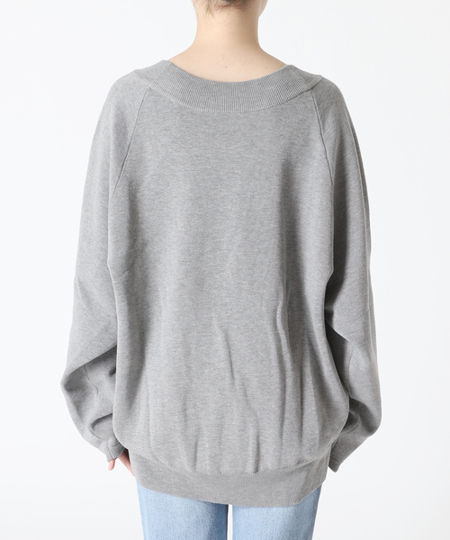 Spick & Span(スピックアンドスパン)の「≪WEB限定追加≫ミラノリブVネックニュアンスプルオーバー(ニット/セーター・レディース・チャコールグレー/ブルー系その他・FREE)」の21枚目の写真