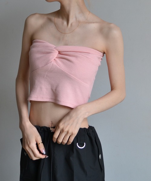 Mela（メラ）の「TWIST BARE TOP（チューブトップ）」 - WEAR