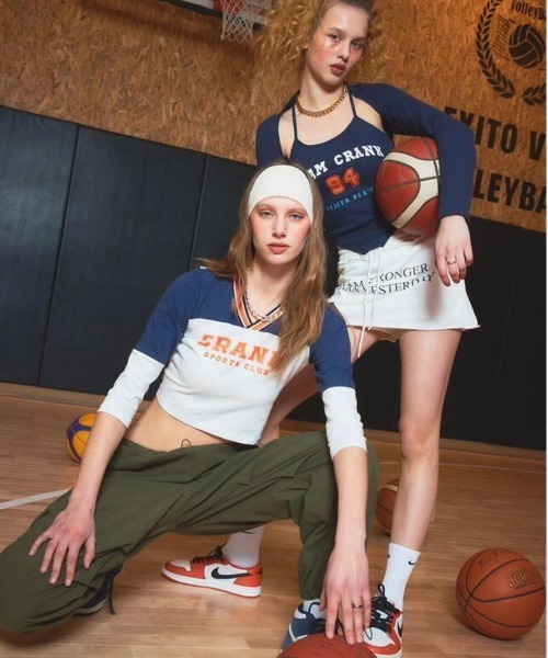 CRANK(クランク)の「【CRANK/クランク】CORSET SLEEVELESS BOLERO SET/コルセット ノースリーブ キャミソール ボレロ セット(Tシャツ/カットソー・レディース・ホワイト/ネイビー/杢グレー・ONE SIZE)」の7枚目の写真