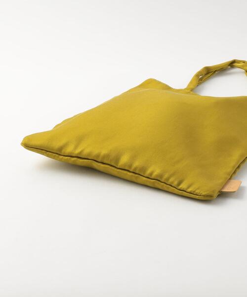 Steven Alan（スティーブンアラン）の「＜Steven Alan＞SATIN TOTE BAG/トートバッグ（トートバッグ・レディース・ライトブルー/オフホワイト/イエロー・FREE）」の8枚目の写真