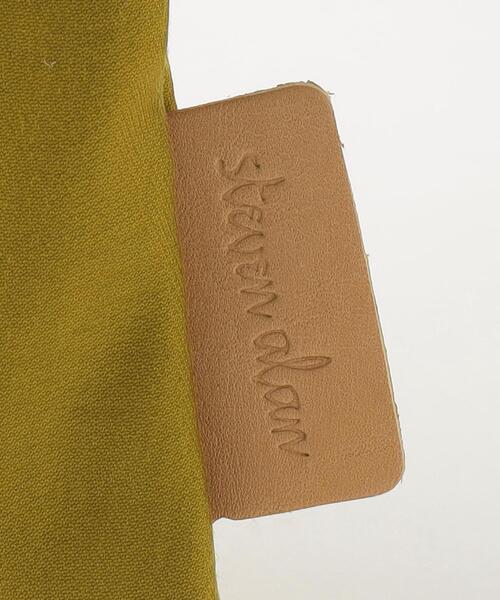 Steven Alan（スティーブンアラン）の「＜Steven Alan＞SATIN TOTE BAG/トートバッグ（トートバッグ・レディース・ライトブルー/オフホワイト/イエロー・FREE）」の10枚目の写真