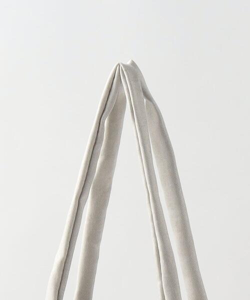 Steven Alan（スティーブンアラン）の「＜Steven Alan＞SATIN TOTE BAG/トートバッグ（トートバッグ・レディース・ライトブルー/オフホワイト/イエロー・FREE）」の14枚目の写真