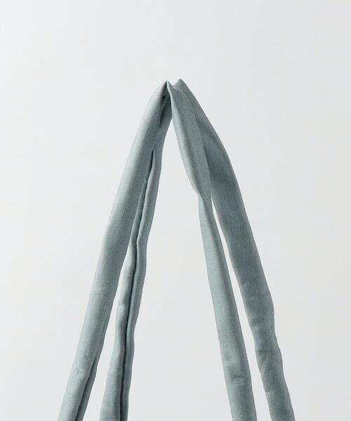 Steven Alan（スティーブンアラン）の「＜Steven Alan＞SATIN TOTE BAG/トートバッグ（トートバッグ・レディース・ライトブルー/オフホワイト/イエロー・FREE）」の18枚目の写真