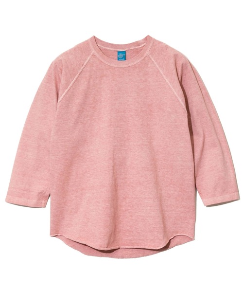 Good On(グッドオン)の「Good On/グッドオン BASEBALL TEE(Tシャツ/カットソー・メンズ・タン/グリーン系その他/ライトブルー/ブラック/ホワイト/チャコールグレー/ネイビー/マスタード/ブルー系その他/ナチュラル/ワイン/イエロー系その他/コーラルピンク・MEDIUM/LARGE/X-LARGE)」の12枚目の写真