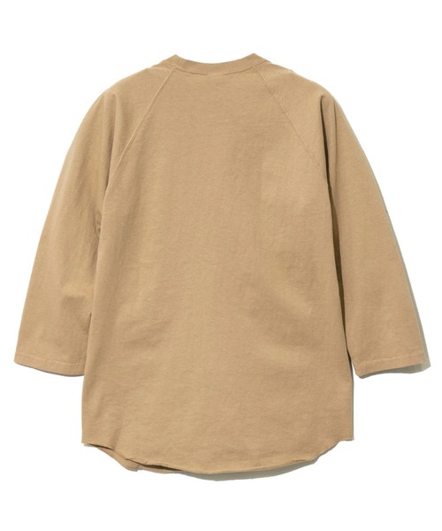 Good On(グッドオン)の「Good On/グッドオン BASEBALL TEE(Tシャツ/カットソー・メンズ・タン/グリーン系その他/ライトブルー/ブラック/ホワイト/チャコールグレー/ネイビー/マスタード/ブルー系その他/ナチュラル/ワイン/イエロー系その他/コーラルピンク・MEDIUM/LARGE/X-LARGE)」の21枚目の写真