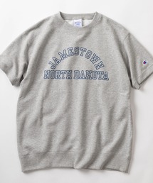 Champion | 【Champion/チャンピオン】カレッジロゴプリント メンズ ベーシック ショートスリーブ スウェットTシャツ/半袖Tシャツ/【USAコットン】(Tシャツ/カットソー)