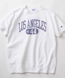 Champion（チャンピオン）の「【Champion/チャンピオン】カレッジロゴプリント メンズ ベーシック ショートスリーブ スウェットTシャツ/半袖Tシャツ/【USAコットン】（Tシャツ/カットソー・メンズ）」