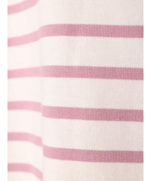CRAFT STANDARD BOUTIQUE(クラフトスタンダードブティック)の「ボーダースリットプルオーバー(Tシャツ/カットソー・レディース・ピンク/グリーン/ネイビー/ブルー・FREE)」の11枚目の写真