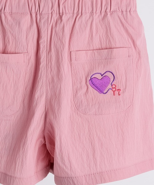 moimoln（モイモルン）の「バブルハート4分丈パンツ（その他パンツ・キッズ・ピンク・90cm/100cm/120cm/110cm）」の4枚目の写真