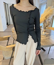 Jewelobe | メロースリットカットソー(Tシャツ/カットソー)