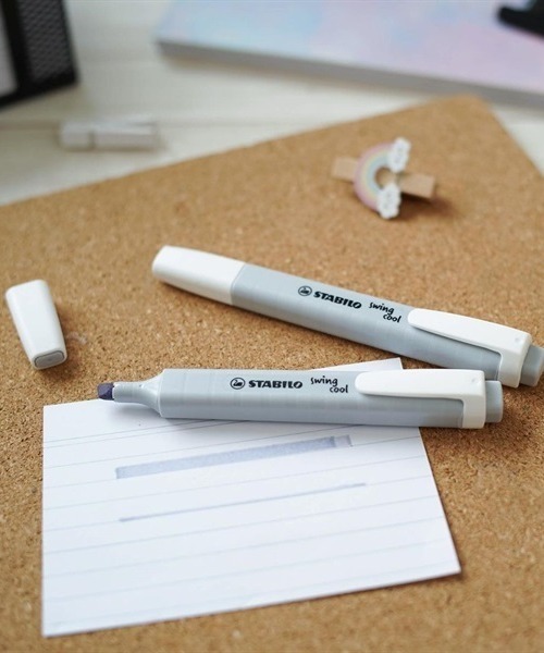 STABILO スタビロ スイングクール パステル 8色セット 蛍光ペン 水性