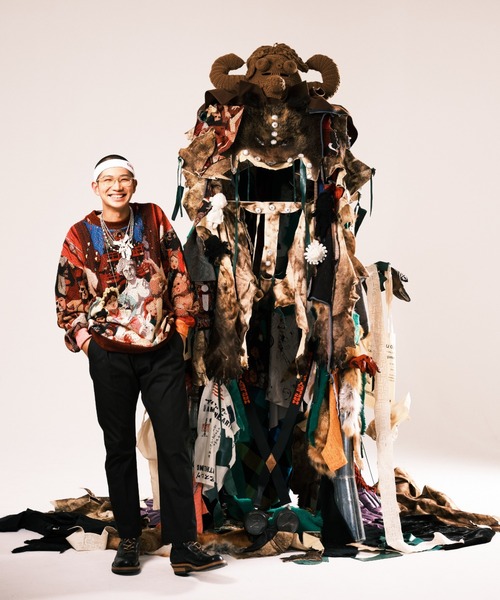 SEVESKIG/セブシグ/Jacquard Pullover knit Ver,UZO-MUZO