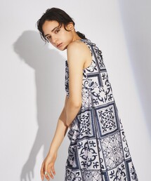 GRACE CONTINENTAL | タイルドット刺繍ワンピース(ワンピース)