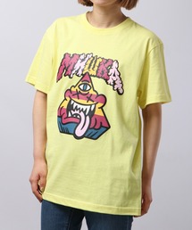 MISHKA（ミシカ）の「MISHKA プリント 半袖Tシャツ（Tシャツ/カットソー）」