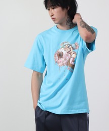 MISHKA（ミシカ）の「MISHKA プリント 半袖Tシャツ（Tシャツ/カットソー）」