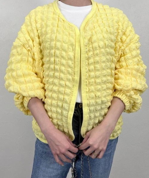 POSY（ポージー）の「大人フェミニン POSY ポージー Popcorn cardigan 