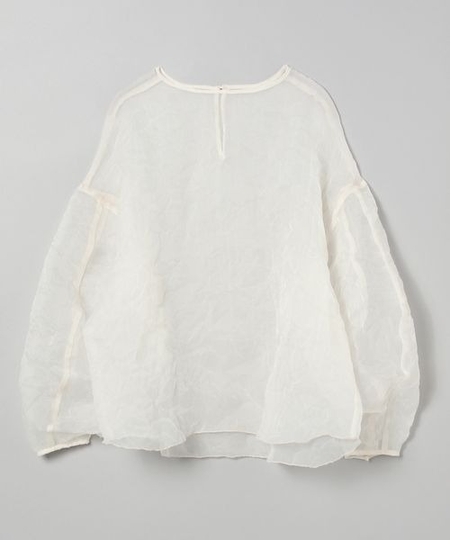 功オーダーページ JEANASIS（ジーナシス）の「オーガンジーワッシャープルオーバー