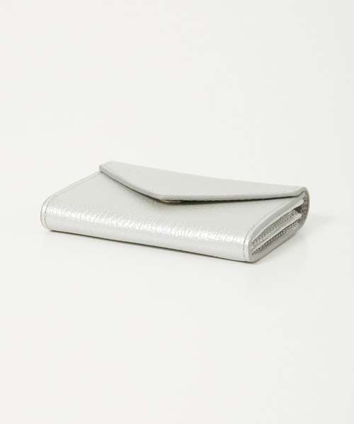 GUIONNET（ギオネ）の「ギオネ 本革 名刺入れ マルチパーパス ケース ラルグニス ギフトBOX GUIONNET LEATHER MULTI PURPOSE CASE RELGNIS（名刺入れ・メンズ・ブラウン/グレイッシュベージュ/ブラック/ゴールド/シルバー/グリーン/ブルー/ピンク/ブラック系/シルバー系/ベージュ系その他/ブラウン系/ゴールド系その他2・FREE）」の15枚目の写真