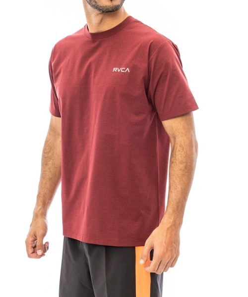 RVCA(ルーカ)の「RVCA メンズ 【SURF】 BALANCE INSTITUTE TEE Tシャツ【2023年夏モデル】/ルーカ半袖ラッシュガード(水着)(ラッシュガード・メンズ・ホワイト/ブラック/ブラックミックス・SMALL/MEDIUM/LARGE/X-LARGE)」の11枚目の写真