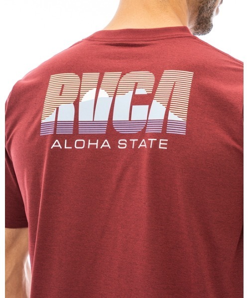 RVCA(ルーカ)の「RVCA メンズ 【SURF】 BALANCE INSTITUTE TEE Tシャツ【2023年夏モデル】/ルーカ半袖ラッシュガード(水着)(ラッシュガード・メンズ・ホワイト/ブラック/ブラックミックス・SMALL/MEDIUM/LARGE/X-LARGE)」の6枚目の写真