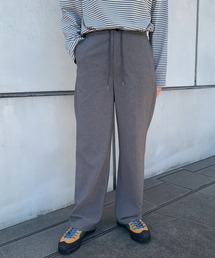 URBAN RESEARCH DOORS | UNIFY　強撚ポリエステルセンタープレスパンツ(その他パンツ)