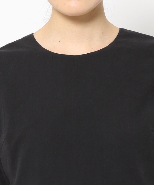 Andemiu（アンデミュウ）の「バックシャンボリュームワンピース962987（ワンピース・レディース・ブラック/オフホワイト/ブルー・FREE）」の12枚目の写真