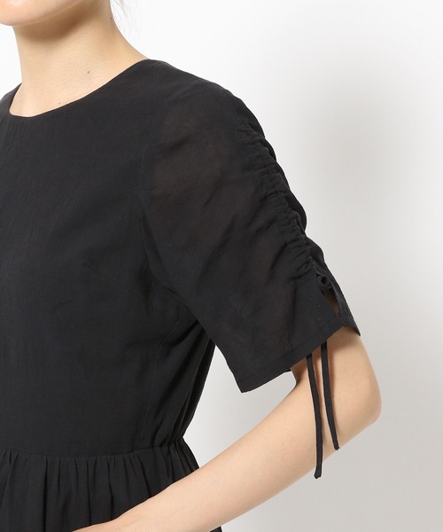 Andemiu（アンデミュウ）の「バックシャンボリュームワンピース962987（ワンピース・レディース・ブラック/オフホワイト/ブルー・FREE）」の20枚目の写真