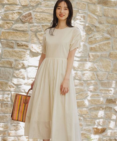 Andemiu（アンデミュウ）の「バックシャンボリュームワンピース962987（ワンピース・レディース・ブラック/オフホワイト/ブルー・FREE）」の21枚目の写真