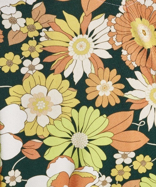 トップス Flower flower motif spangle sleeve-less NT / スパンコールフラワー