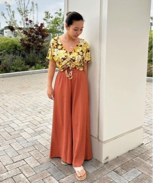 ROXY（ロキシー）の「VINTAGE FLOWER TOPS/ロキシー（シャツ