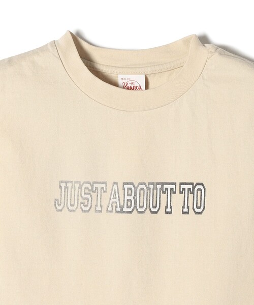 ＋81BRANCA（ハチイチブランカ）の「81BRANCA:JUST ABOUT ノースリーブ TEE（Tシャツ/カットソー・レディース・ホワイト/ベージュ・ONE SIZE）」の7枚目の写真