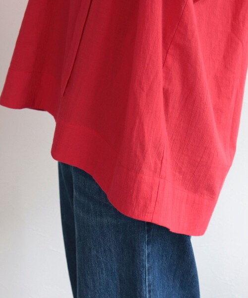 fredy emue（フレディエミュ）の「コットンボリュームブラウス（シャツ/ブラウス・レディース・レッド/ブラック/オフホワイト/イエロー・38）」の20枚目の写真