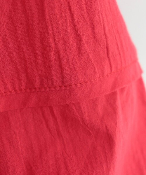 fredy emue（フレディエミュ）の「コットンボリュームブラウス（シャツ/ブラウス・レディース・レッド/ブラック/オフホワイト/イエロー・38）」の21枚目の写真