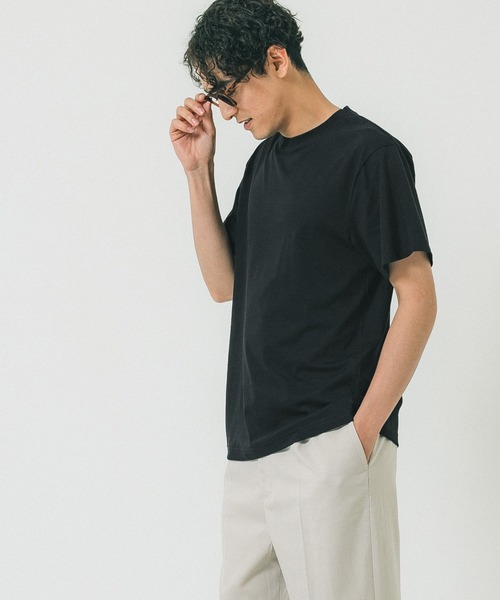 coca(coca)(コカ)の「ユニセックス【パックT】スラブコットンUネック(Tシャツ/カットソー・メンズ・ホワイト/ライトグレー/ブラック・M/L/XL/XXL)」の2枚目の写真