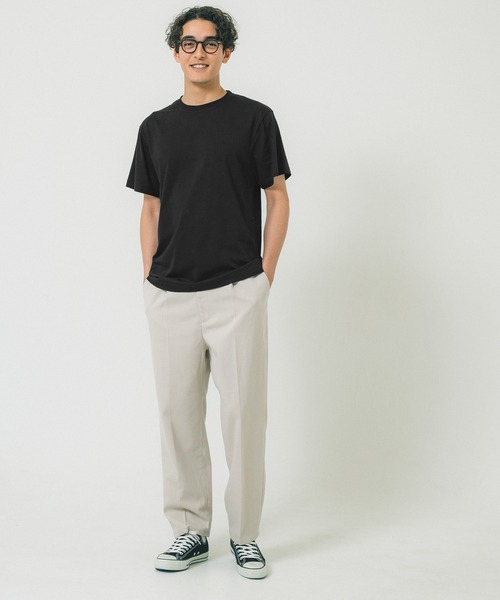 coca(coca)(コカ)の「ユニセックス【パックT】スラブコットンUネック(Tシャツ/カットソー・メンズ・ホワイト/ライトグレー/ブラック・M/L/XL/XXL)」の10枚目の写真