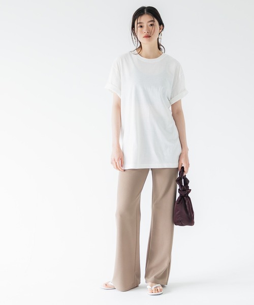coca(coca)(コカ)の「ユニセックス【パックT】スラブコットンUネック(Tシャツ/カットソー・メンズ・ホワイト/ライトグレー/ブラック・M/L/XL/XXL)」の6枚目の写真