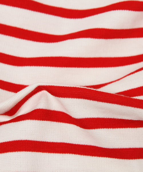 earth music&ecology(アースミュージックアンドエコロジー)の「ボーダーポンチ袖タックプルオーバー(Tシャツ/カットソー・レディース・オレンジ/オフホワイト/ブルー・FREE)」の11枚目の写真