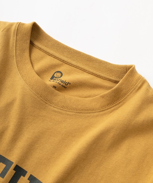 PEN FIELD(ペンフィールド)の「【PENFIELD/ペンフィールド】ブランドネーム アーチロゴ デザインTシャツ/半袖Tシャツ(Tシャツ/カットソー・メンズ・チャコールグレー/ライトブラウン/エメラルド・M/XL/L)」の7枚目の写真